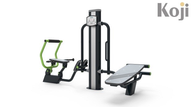 Cụm thiết bị tập chân và lưng bụng DV-9104B
