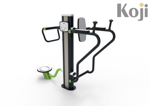 Cụm xoay eo và xà kép ke bụng DV-9103B