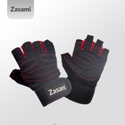 Găng tay tập gym có cuốn Zasami