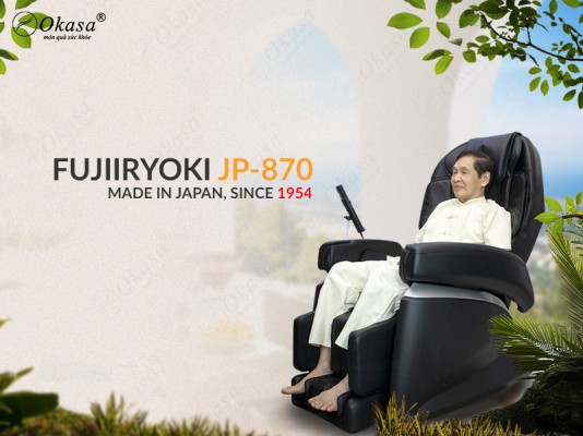 Ghế massage Nhật Bản FUJIIRYOKI JP-870