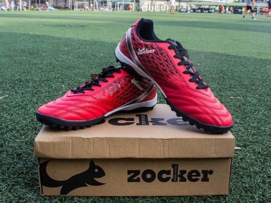 Giày đá bóng Zocker ZTF 18VT (Red/Black)