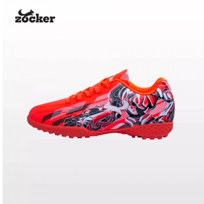 Giày đá bóng trẻ em Zocker Kiên Cường Orange/Black