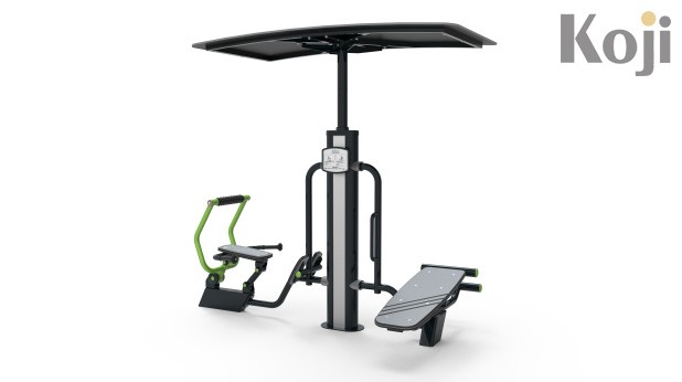 Cụm thiết bị tập chân và lưng bụng DV-9104A
